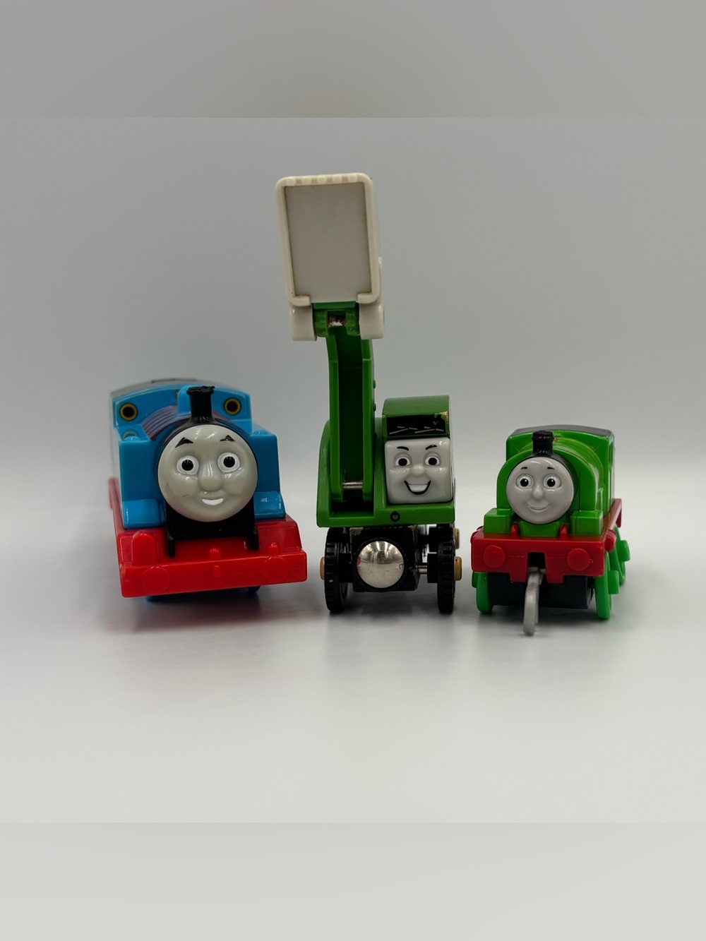 RARE Y2K Thomas the Train & Friends Motorized Thomas + Alfie & Percy Toy Lot